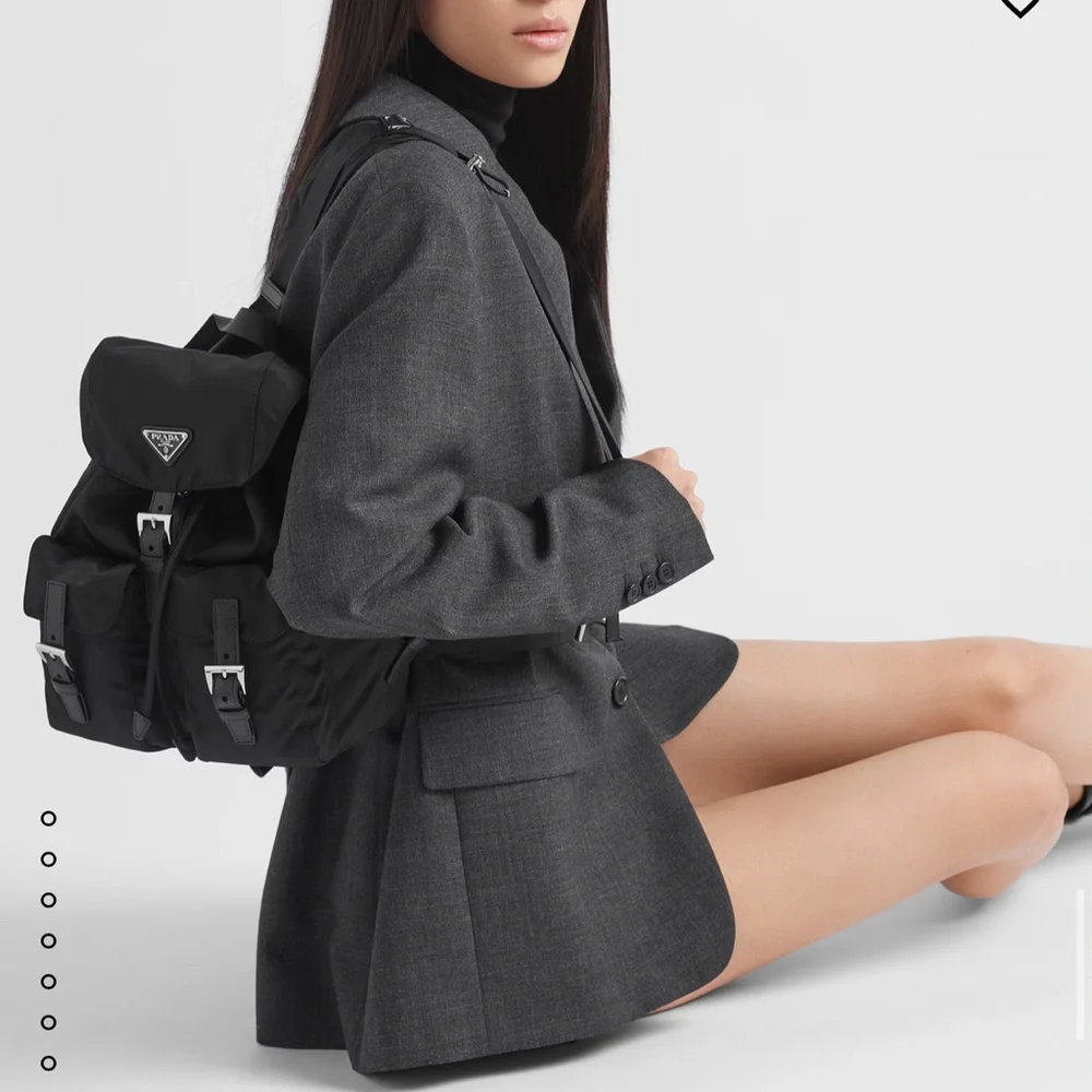 Prada Black small Nylon Backpack - Picture 4 of 15